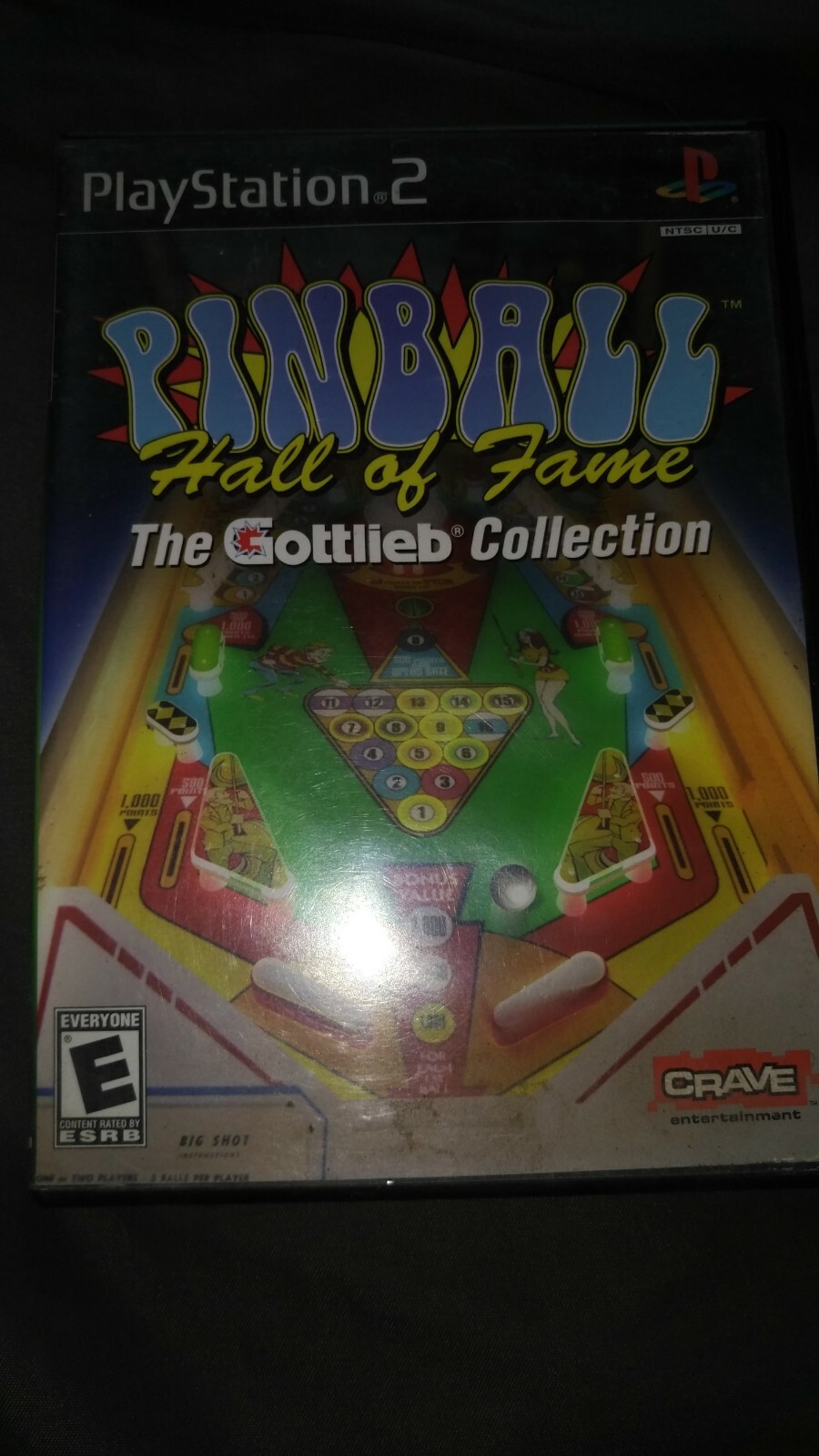 Pinball Hall of Fame The Gottlieb Collection Playstation 2 PS2 Complete