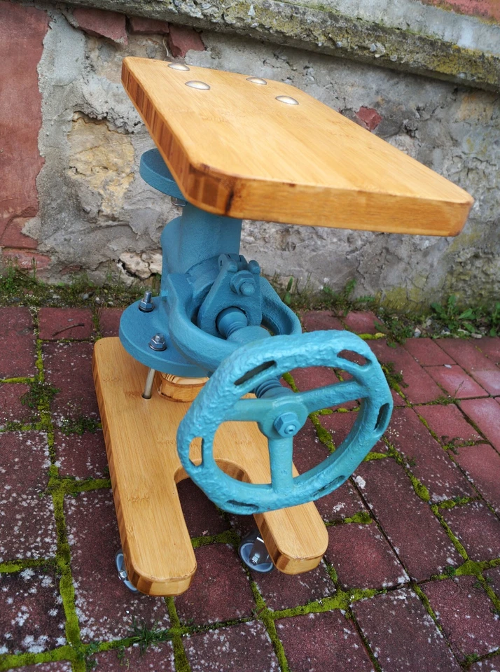 Hocker design Möbel C. FANTA SKULPTUR design Recycling Unikat Kunst NEU upcyling - Bild 3 von 4