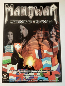 Manowar Warriors of the World | eBay