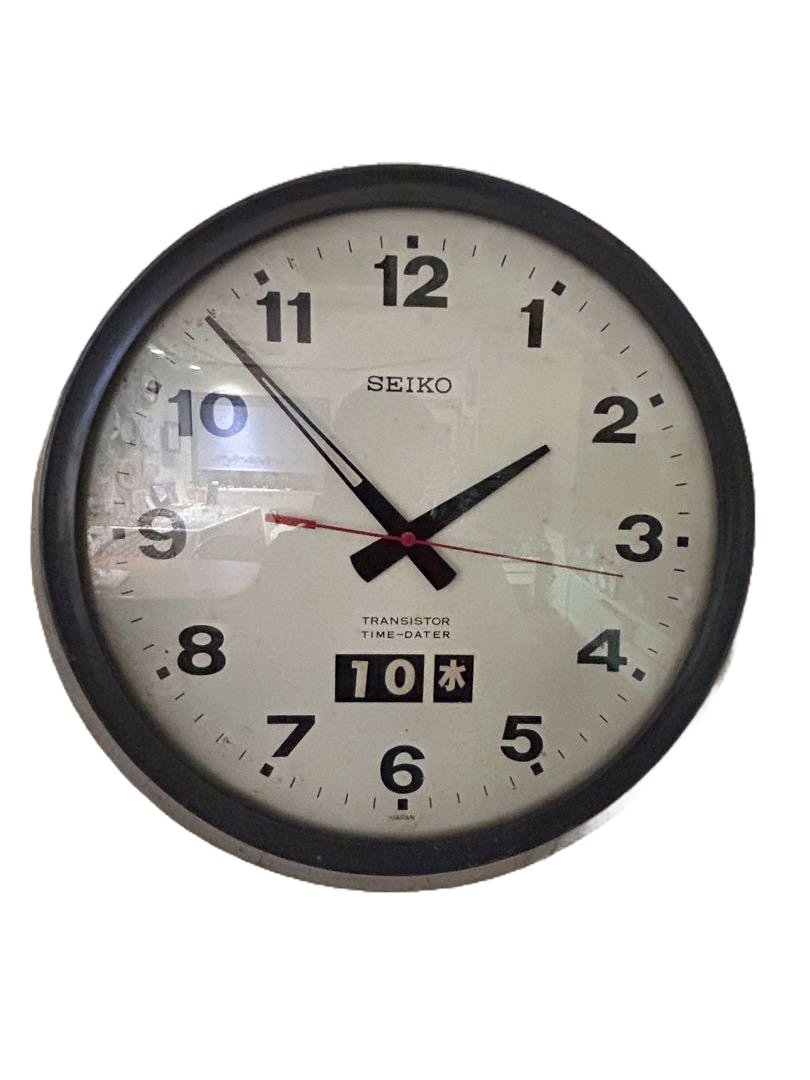 【希少】SEIKO transistor oval clock 70s 希少】SEIKO transistor oval clock 70s