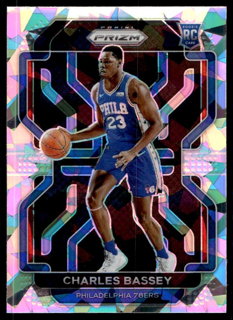 2021-22 Panini Prizm Cracked Ice Charles Bassey A92 #304