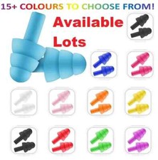 Ear Plugs 20 Pairs Soft Reusable Ear Plug for Noise Cancelling Sleep Swim Work