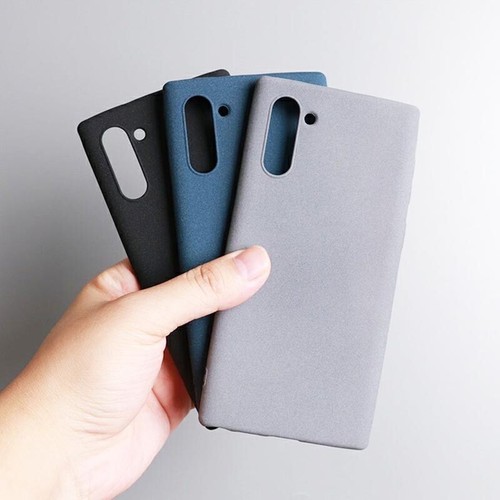Für Samsung Galaxy Note 10 Note10Plus RockSand matt Gummi Silikon Hülle Cover - Bild 3 von 22