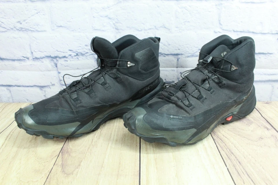 Salomon Para Hombre Cross Hike 2 Mid GTX Senderismo Aire Libre Zapatos Negros Talla 11 Foto 2 de 4