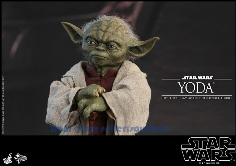 HOTTOYS HT 1/6 MMS495 Attack of the Clones Master Yoda Action