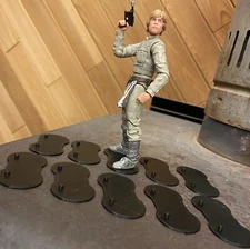 Double Peg 6 inch action figure stands! (qty 10 pieces)