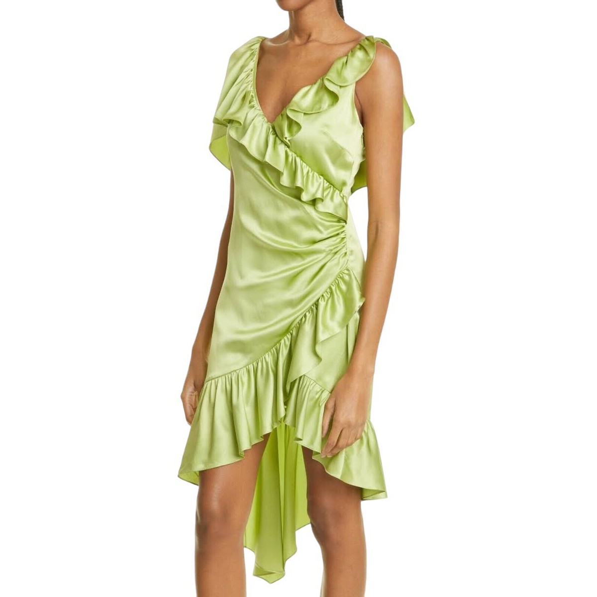 cinq a sept dress green Cinq a Sept-Eilis Dress-Green Onyx