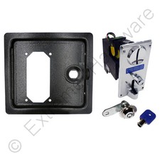 Arcade Machine Cabinet Coin Door Coin Mechanism Mech 25mm Barrel Cam Lock Set