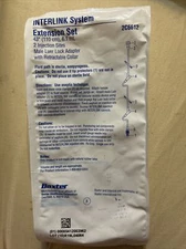 Pack Of (20) Baxter Interlink 43” Extension Set