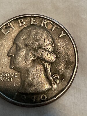 激レア初期【ケイタマルヤマ】うさぎタグ 藤の花オパールワンピース M 90s 1990 D Washington Quarter Error Double-Die Mint Mark, DD Wing Die