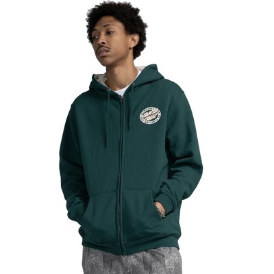 Santa Cruz MFG Oval Dot Chest Zip Hoodie - Rainforest