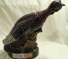 Austin Nichols Wild Turkey No. 7 "Taking Off" Whiskey Decanter ~ 1977 ~ Empty