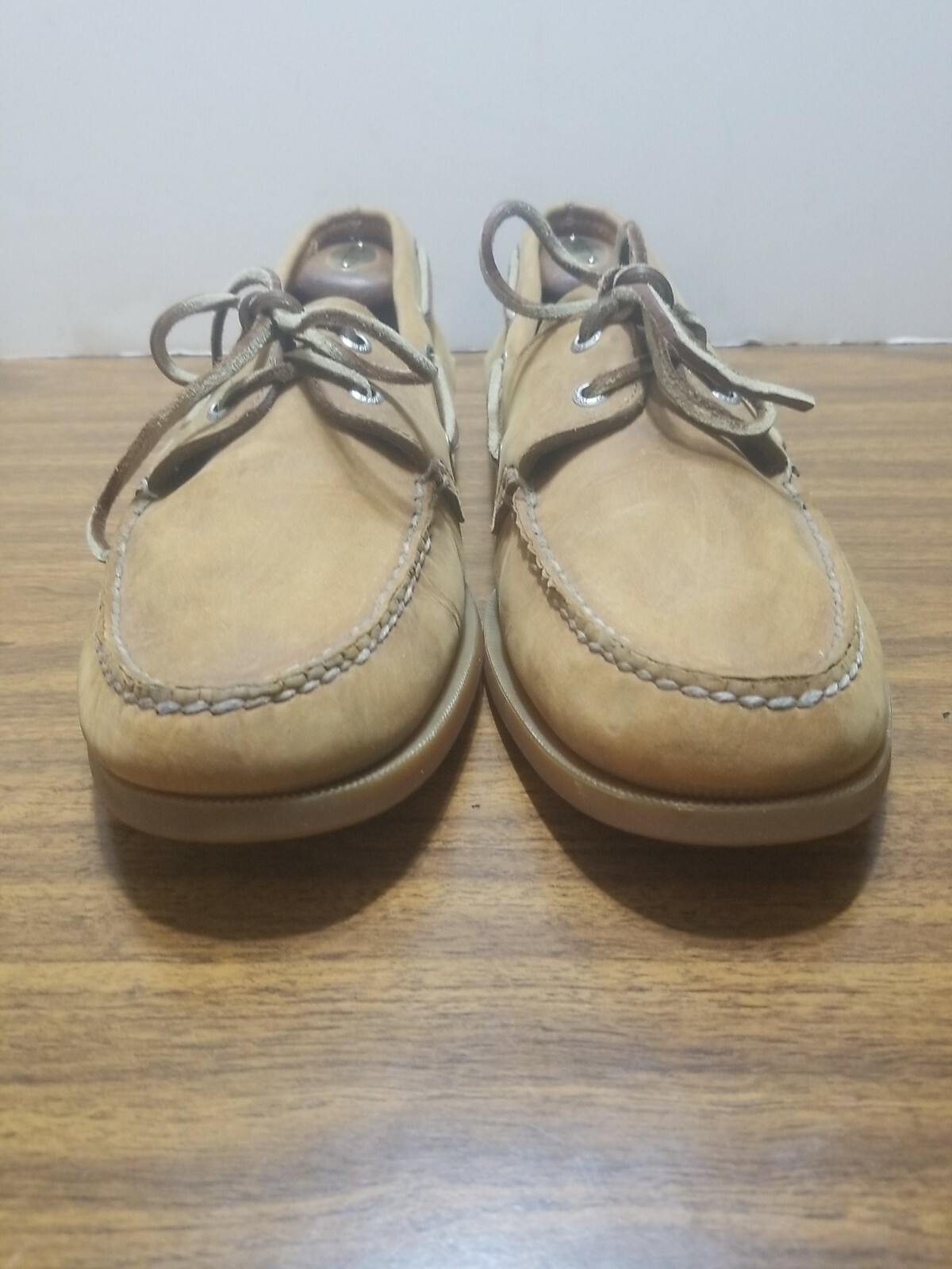 SAOLA SPERRY TOPSIDER TOMAIA E FODERA IN PELLE SUOLA ARTIFICIALE 14 M MARRONE OXFORD. #21