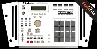 Akai MPC-2000 Skin | Color White | Protective Decal | StyleFlip Skins