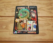 1998 Dragon Ball-Z Standees Stand-Up Heroes Goku Toy Action Figure/Trading Card