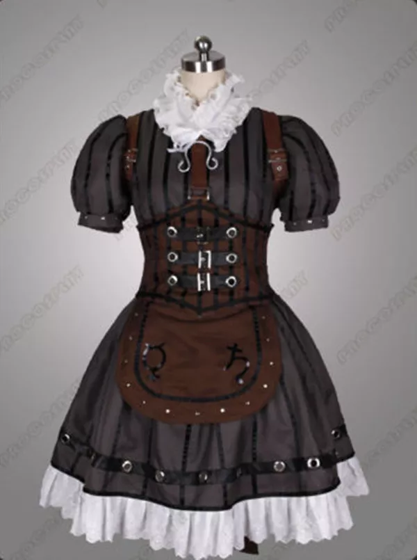 New Alice Madness Returns Cosplay Costume Alice Steam Dress Outfit  Halloween Party Costumes for Women Men - AliExpress