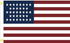 3X5 General Grant's USA 36 Stars Union U.S. 1860 FLAG BANNER 100D W/ GROMMETS