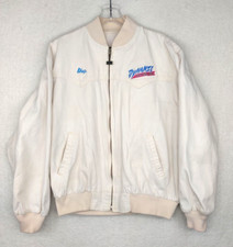 Vtg Walls Western Wear Men's XLT White Cotton Canvas Jacket Made In USA 5529