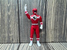 Vintage 1993 Mighty Morphin Power Rangers Red Ranger Action Figure 5" Collectibl