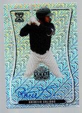 2021 Leaf Metal Draft Flashback Mojo #BARS2 Raimfer Salinas Autographed