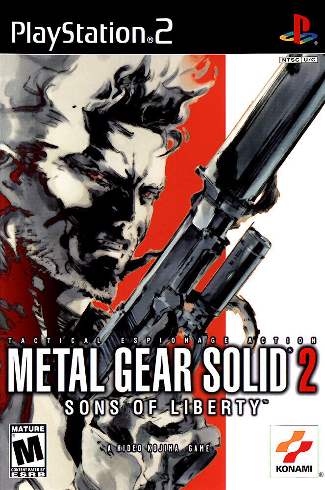 Metal Gear Solid 2 poster Postcard for Sale by PFCpatrickC