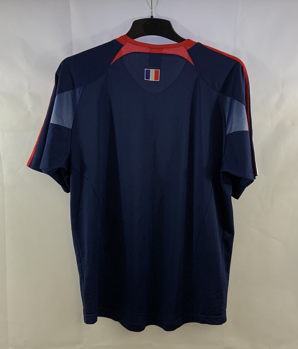 France Training Football Shirt 2004/06 Adults Large Adidas