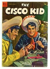 Cisco Kid 18 VG+ (4.5) Dell (1953) 