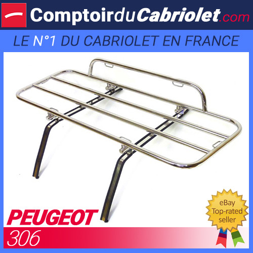 Porte-bagages de coffre Peugeot 306 cabriolet pour partir en week-end prolongé