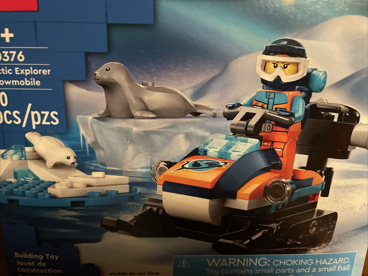 LEGO City 60376 Arctic Explorer Snowmobile - 70 Pieces - NEW | eBay