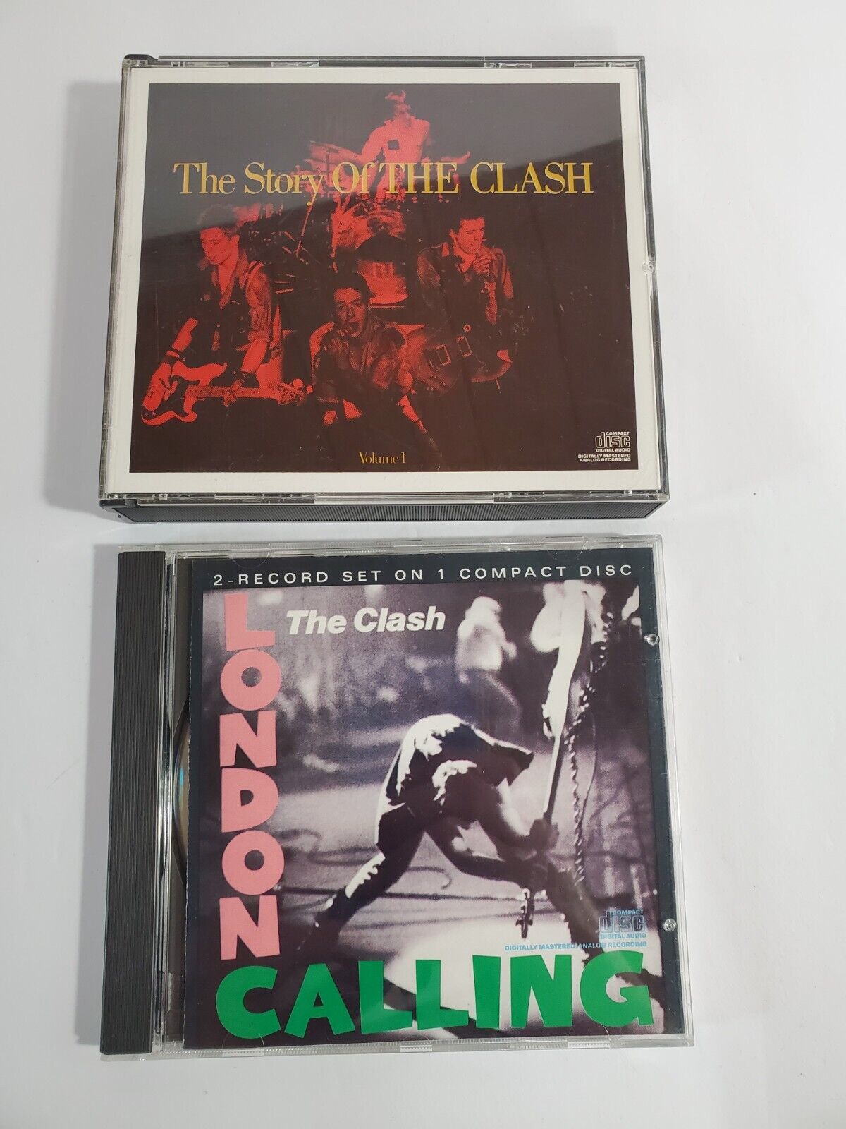 THE CLASH CD Lot - The Story of the Clash, Volume 1 / London Calling