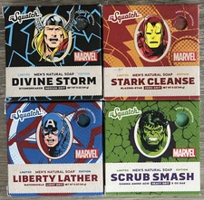 **SALE**New! Dr. Squatch Marvel Avengers Collection Limited Edition (4-pack)