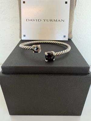 DAVID YURMAN Chatelaine Bypass Bracelet Silver / Onyx / Hematite 