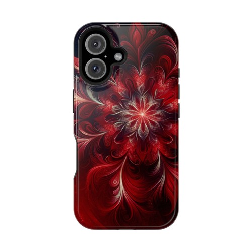 Floral Magnetic Tough Case, Stylish Phone Cover, Unique Gift, Protective Case - 第 10/129 張圖片