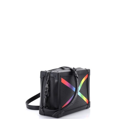 Louis Vuitton Soft Trunk Bag Rainbow Taiga Leather | eBay