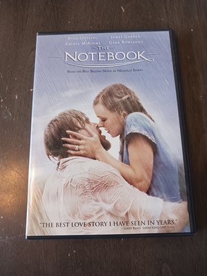 The Notebook DVD Ryan Gosling/James Garner/Rachel McAdams/Gena Rowlands