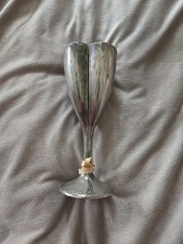 SILVER PLATED? WEDDING TOASTING GOBLETS