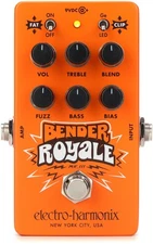 Electro-Harmonix Bender Royale Germanium Fuzz Pedal - Orange