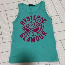 HYSTERIC GLAMOUR Mint Green Logo Tank Top Kids 100cm Excellent Condition