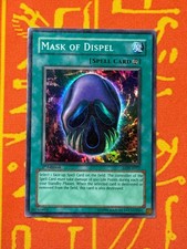 YUGIOH MASKE DER ZERSTREUUNG SUPER RARE 1.AUFLAGE MODERATES SPIEL LON-E017