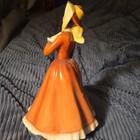 Royal Doulton Julia HN 2705 Bone China Figurine 1974 England Orange Dress — photo 2