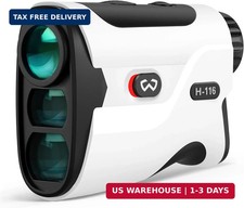 WOSPORTS Golf Rangefinder with Slope - 1200/1500 Yards Range Finder Golf with Ma