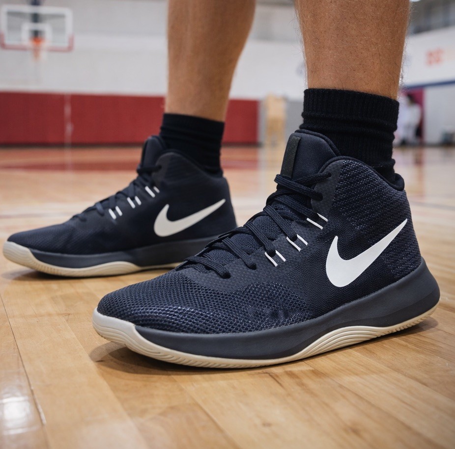 Nike Air Precision Basketball Shoes Mens 14 Black White  display picture 3