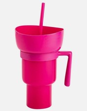 New Cup Combo Snack and Drink with Snack Bowl on Top Drink Cup