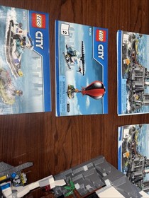 LEGO City Set 60130 Prison Island Complete With Box And Books