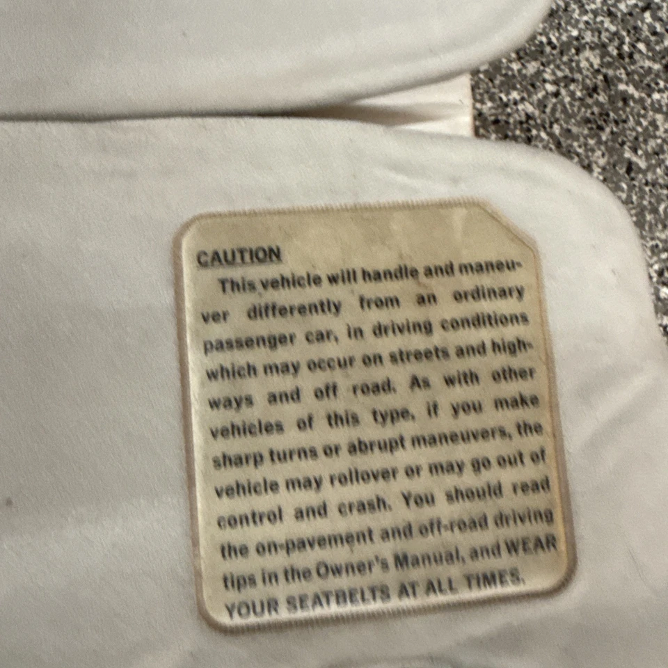 Toyota Land Cruiser 1987 1990 FJ60 FJ62 parasol izquierdo y derecho Foto 4 de 4