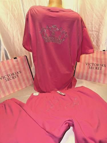 Débardeur Victoria’s Secret PINK – Albany Great Danes – Avec Strass – NWT