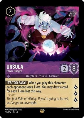Ursula Power Hungry~59/204~German~NM~The First Chapter~LOR