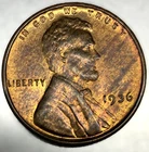 New Listing1936-P Lincoln Wheat Penny Cent BU Condition Philadelphia Mint US Coin -3577