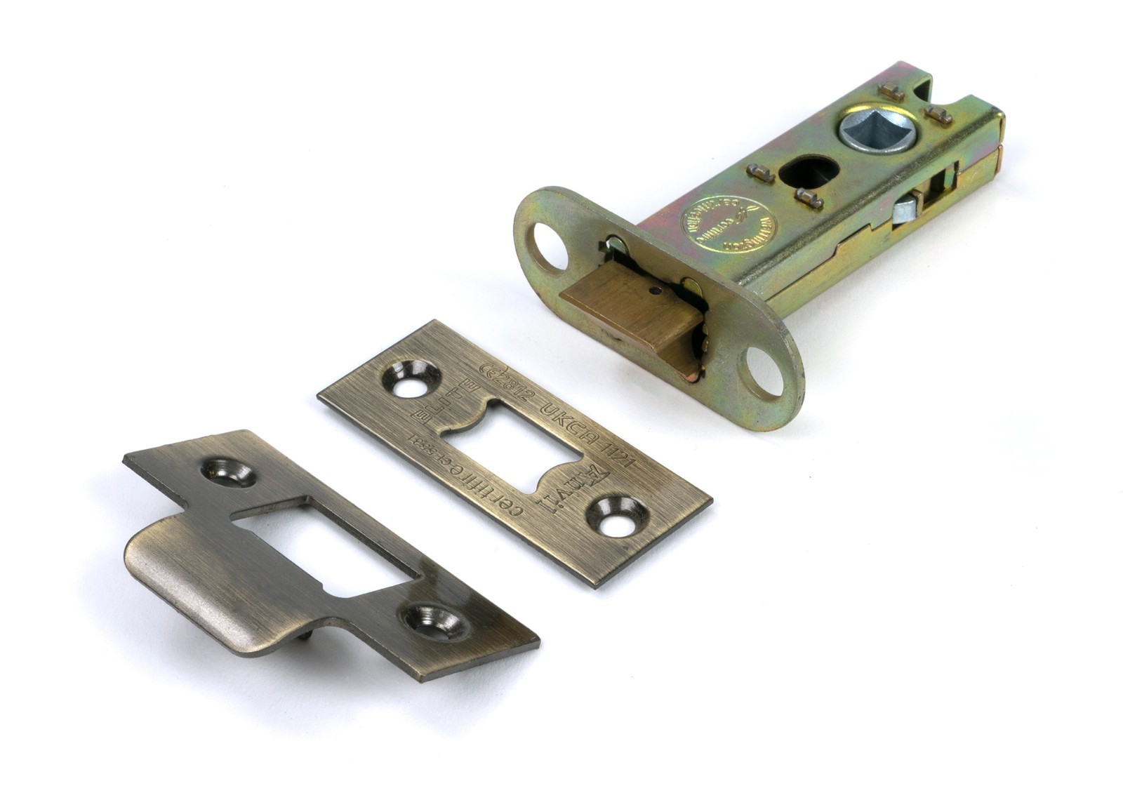From The Anvil 51742 Aged Brass 3"" Heavy Duty Latch