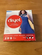 Dryel At-Home Dry Cleaner Starter Kit – 2 Loads | Safe for Delicates & Wool New